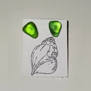 Handmade Earrings from PEI Seaglass